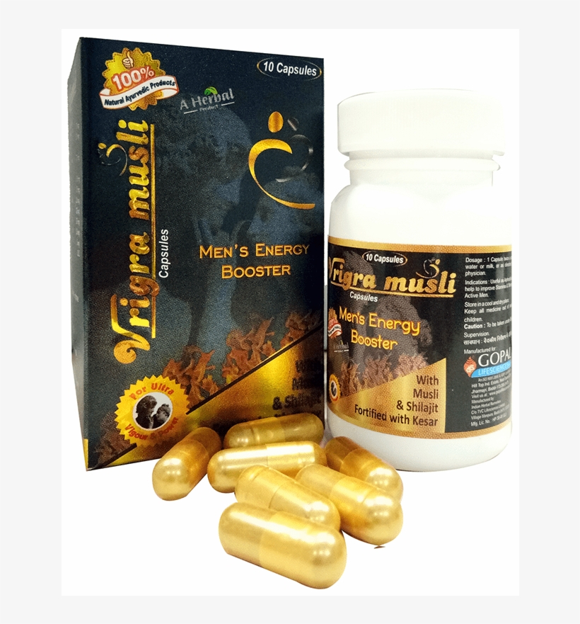 Vrinda Viagra Musli Capsule - Jinga Gold Capsules, transparent png #9060624