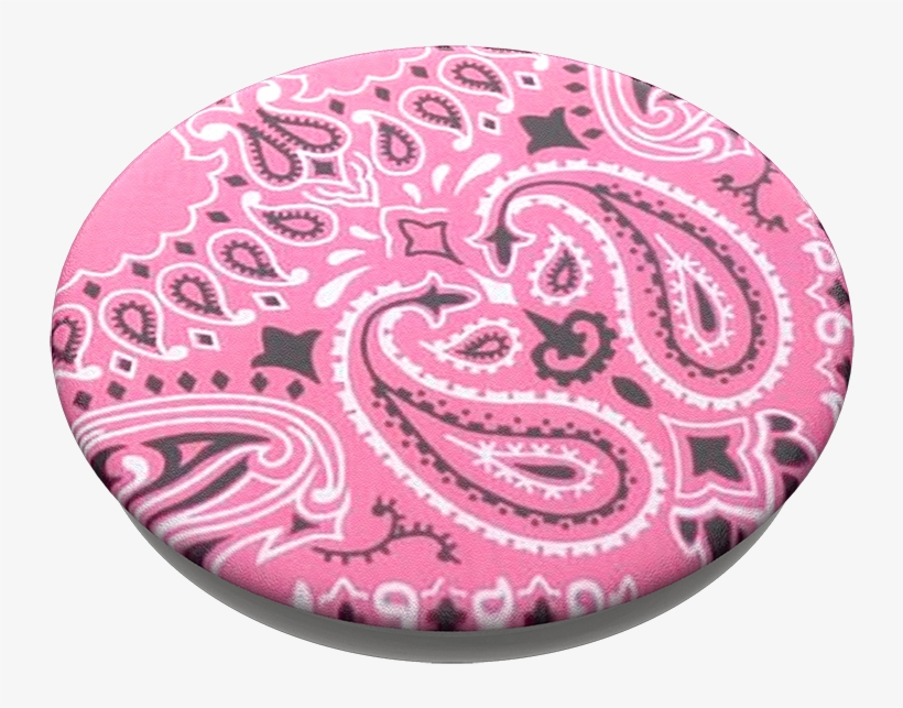 Pink Bandana, Popsockets - Kerchief, transparent png #9060751