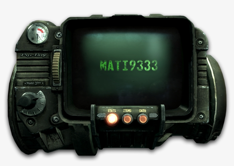 Picture - Fallout Pip Boy Ui, transparent png #9061475