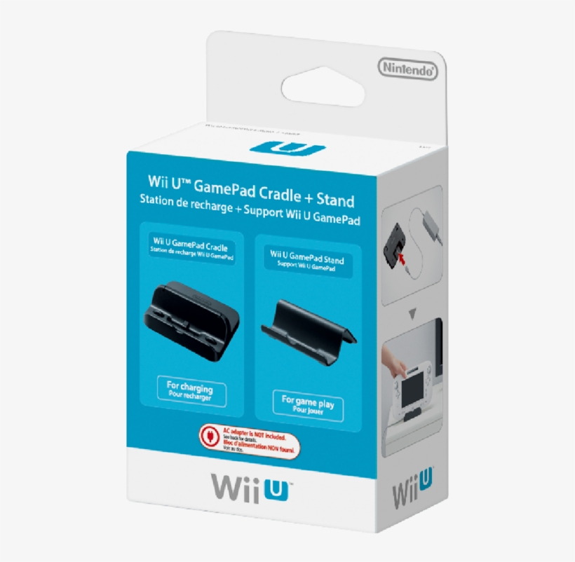 Gamepad Cradle Stand Wii U - Wii U Cradle And Stands, transparent png #9061743