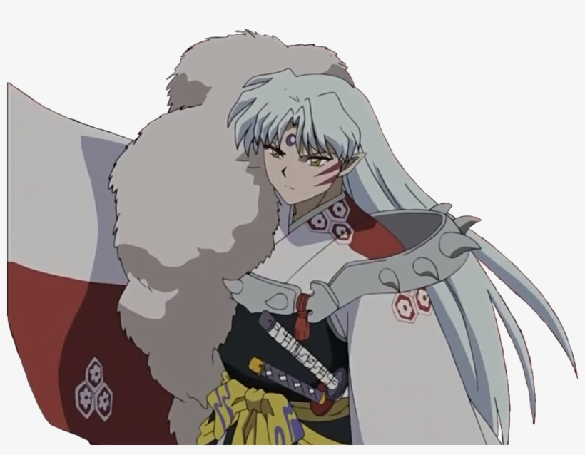 Sesshomaru Sticker - Cartoon, transparent png #9061815