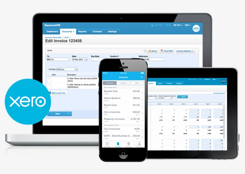 Xero-slider - New Software For Accounting, transparent png #9062141