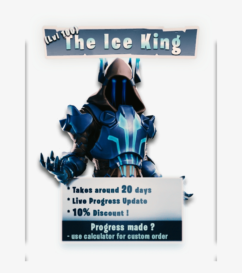 The Ice King Fortnite S7 - Roi Des Glaces Fortnite, transparent png #9062153