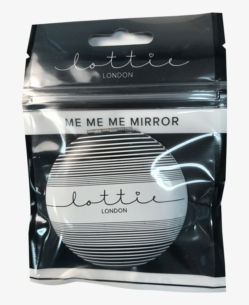 Lottie London Me Me Me Flip Mirror - Box, transparent png #9062234