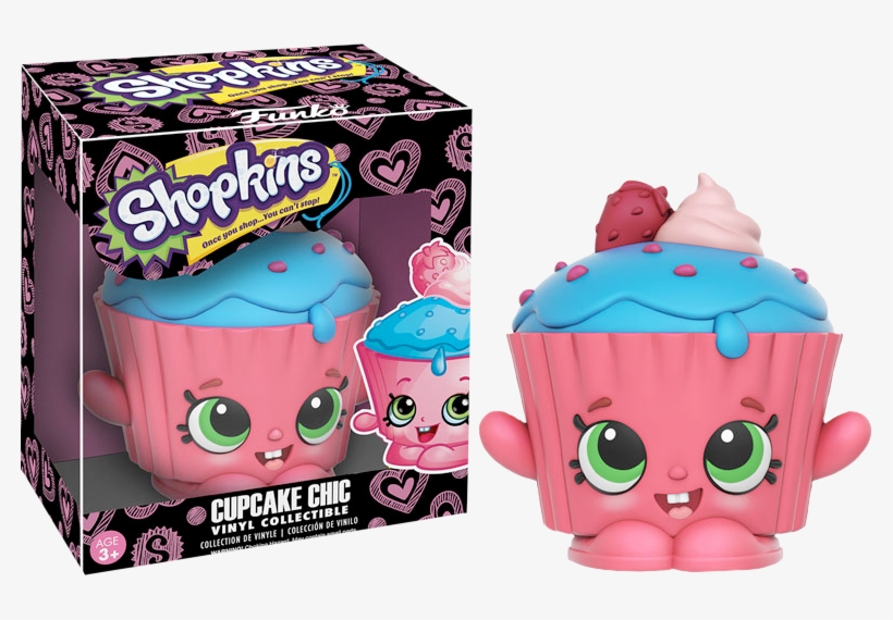 Cupcake Chic 3” Vinyl Figure - Shopkins Funko Pop, transparent png #9062906