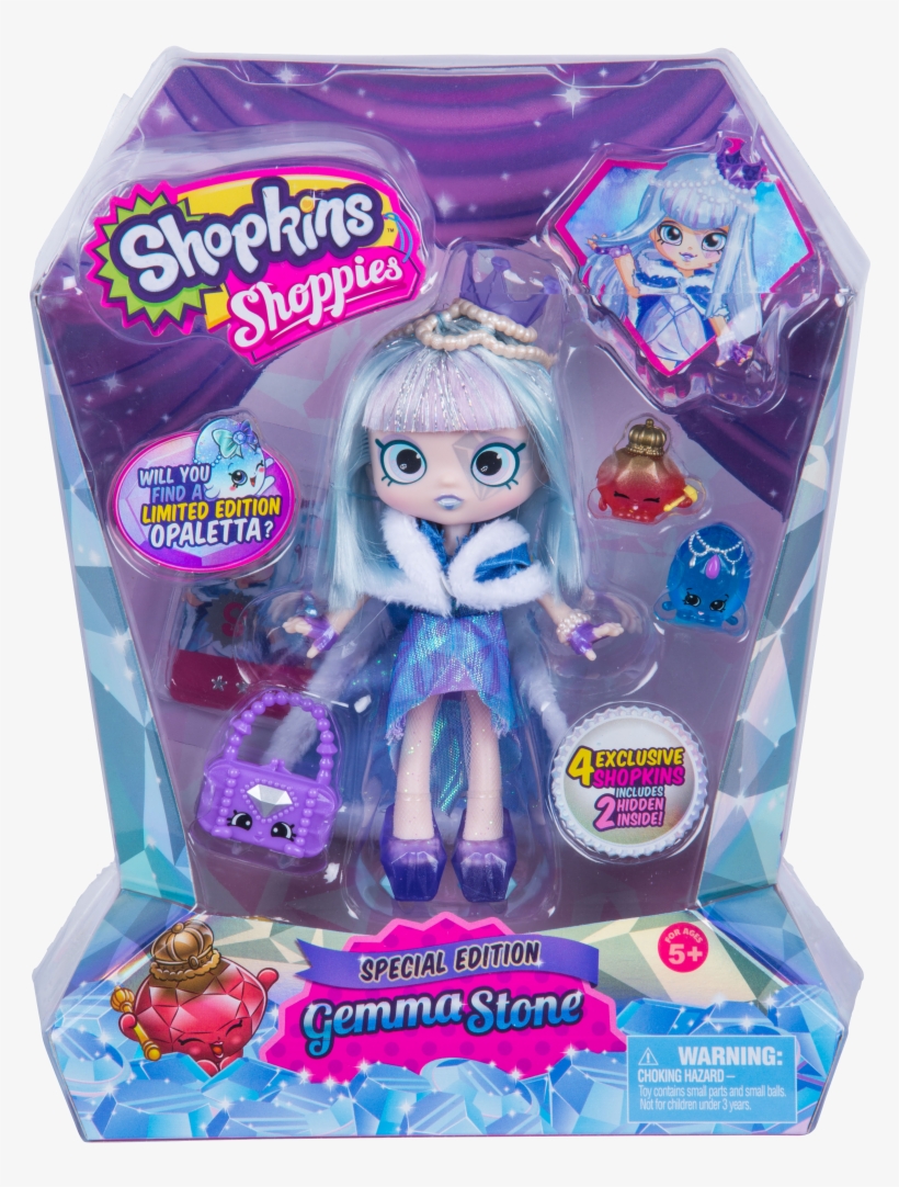 Shopkins Shoppies Gemma Stone - Gemma Stone Shopkins Shoppies, transparent png #9062989