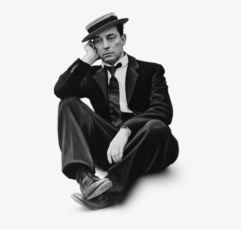 People Vintage Png - Buster Keaton, transparent png #9063215