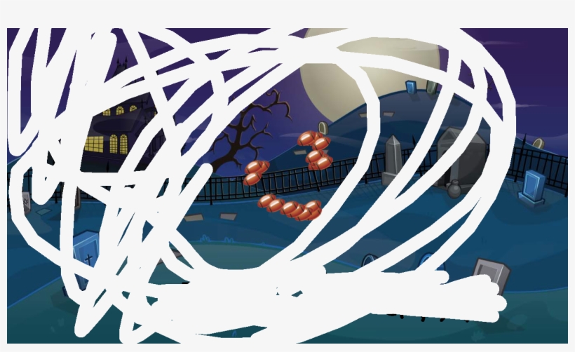 Background Scene - Spooky Landscape - Illustration, transparent png #9063236