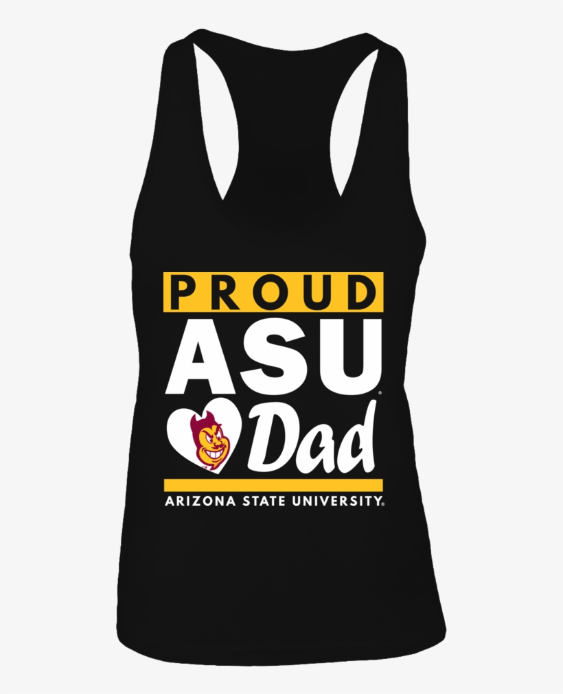 Proud Asu Dad Arizona State University Shirt - Shirt, transparent png #9063550