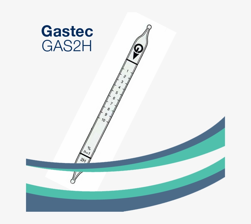 Gas2h Carbon Dioxide Gastec Detector Tubes - Hydrogen Sulfide, transparent png #9063703