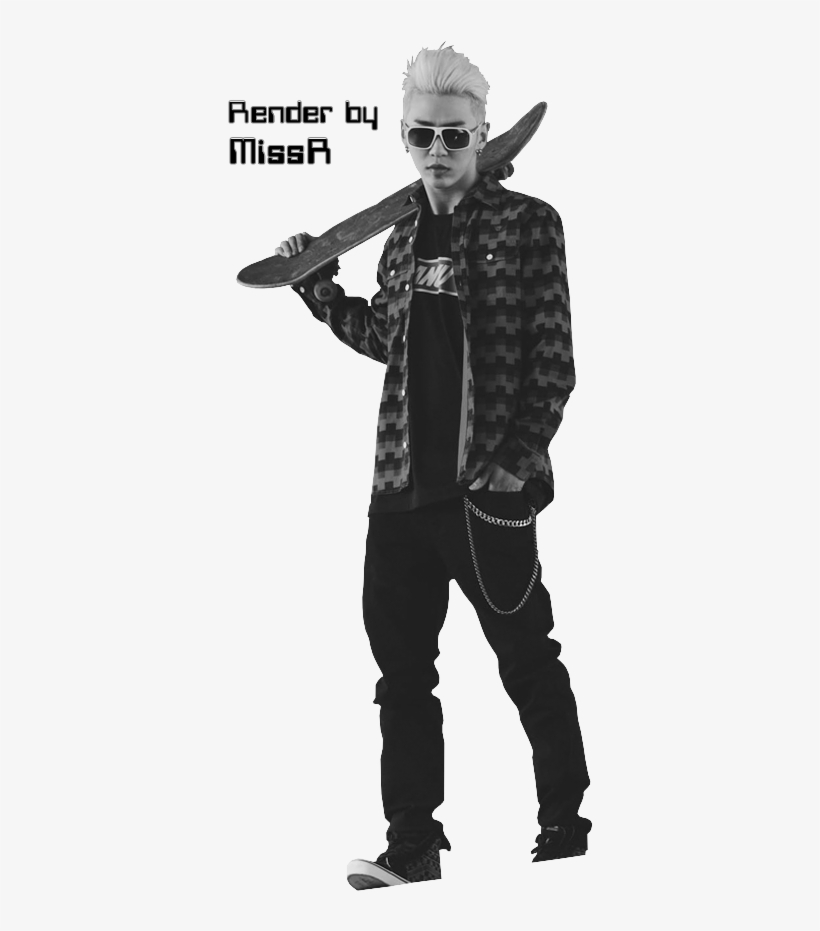 Yongguk - Standing, transparent png #9063847