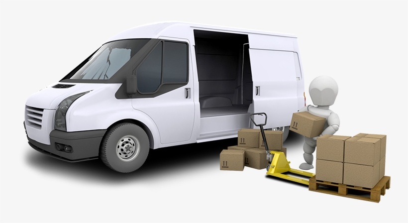 Free Delivery - Man And Van, transparent png #9065227