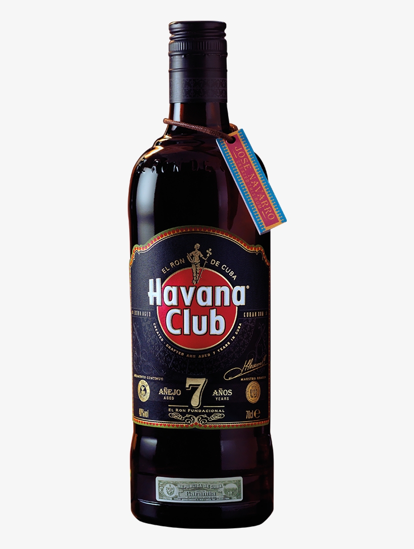 Sweet Cuban Tobacco - Havana Club Rum 7 Year, transparent png #9065257