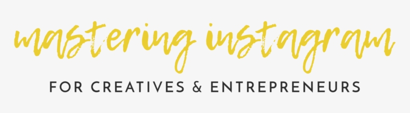 Instagramcourselogo-01 - Calligraphy, transparent png #9065361