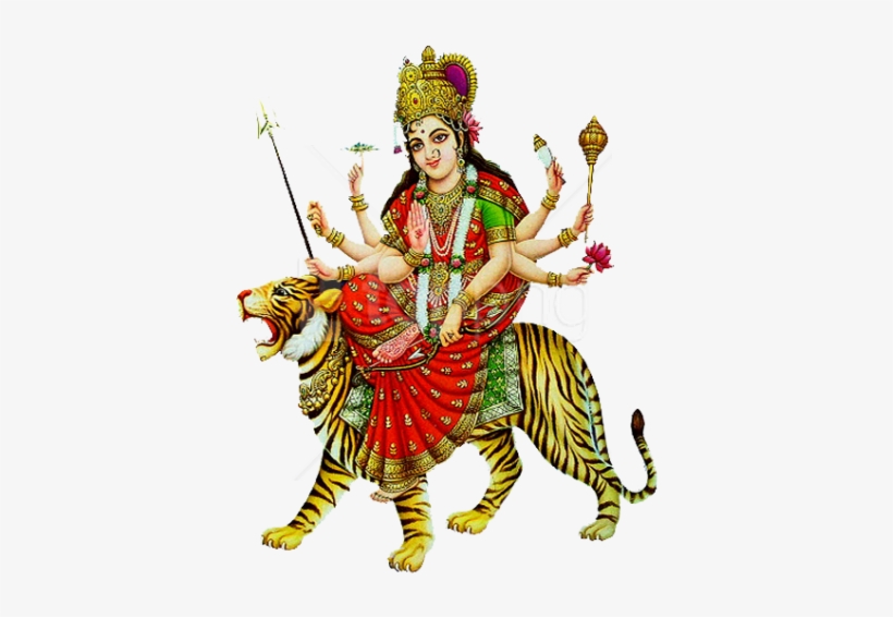 Durga Mata Image Png The Best Hd Wallpaper - Happy Durga Puja Wishes, transparent png #9066314