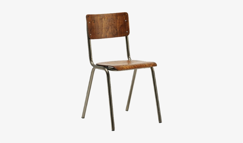Old School Chair - Old School Chair Png, transparent png #9066408