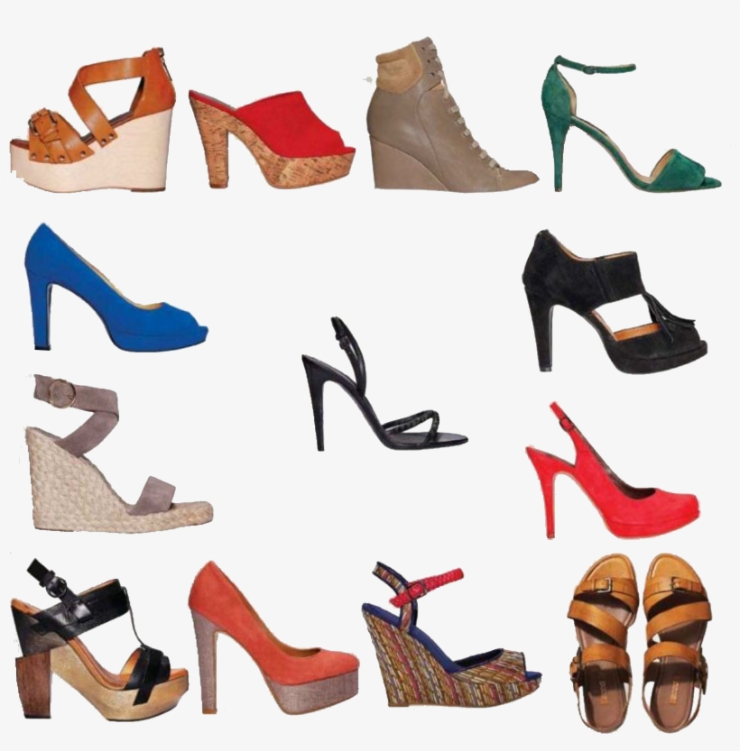Women Shoes Clipart Designer Shoe - جميع انواع احذية نسائية, transparent png #9067236