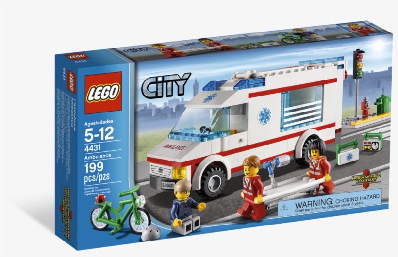Navigation - Lego City Ambulance 4431, transparent png #9067655
