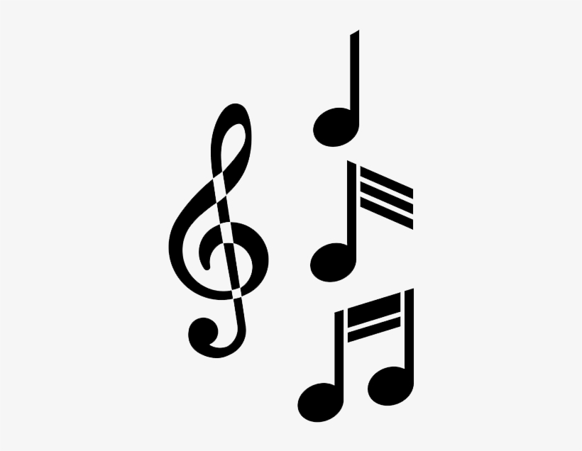 Music Notes - Melody Note Png, transparent png #9068626