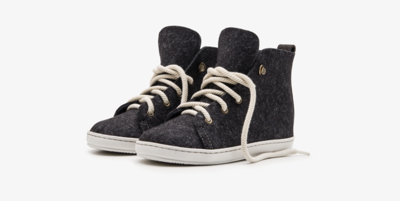 Kids Wool Boots - Suede, transparent png #9068721