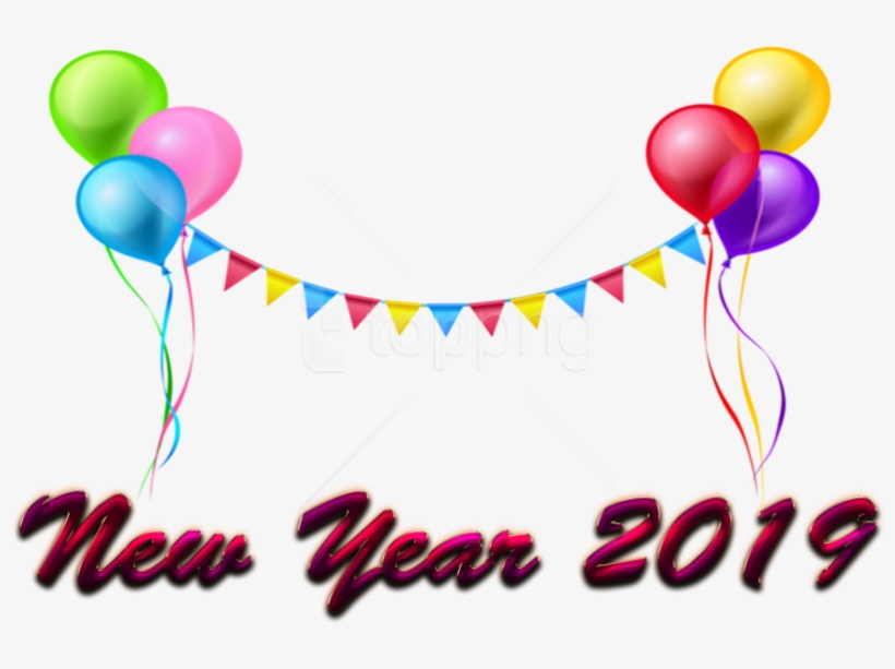 Free Png New Year 2019 Png Images Transparent - Happy New Year 2019 Free Download, transparent png #9069519