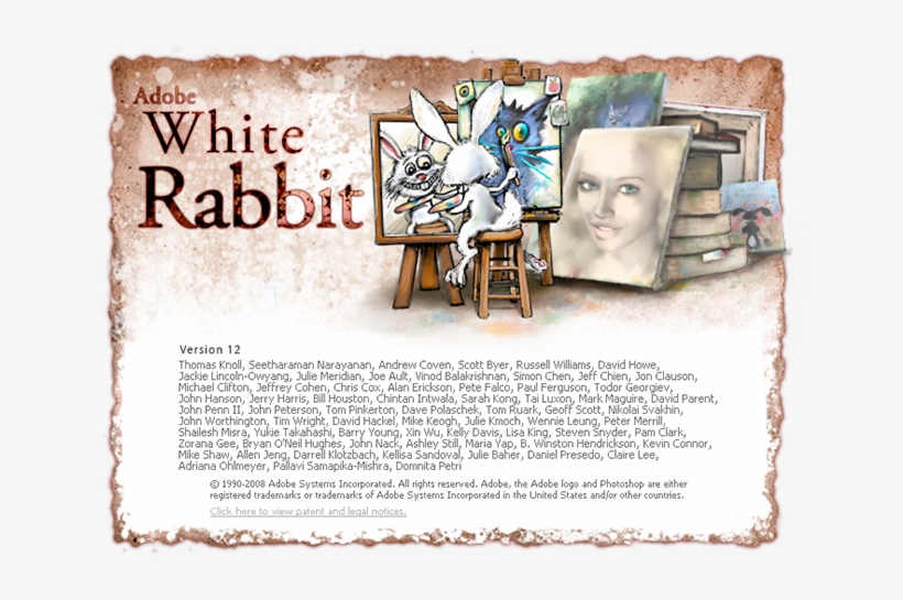 Adobe Photoshop Cs5 White Rabbit, transparent png #9069564