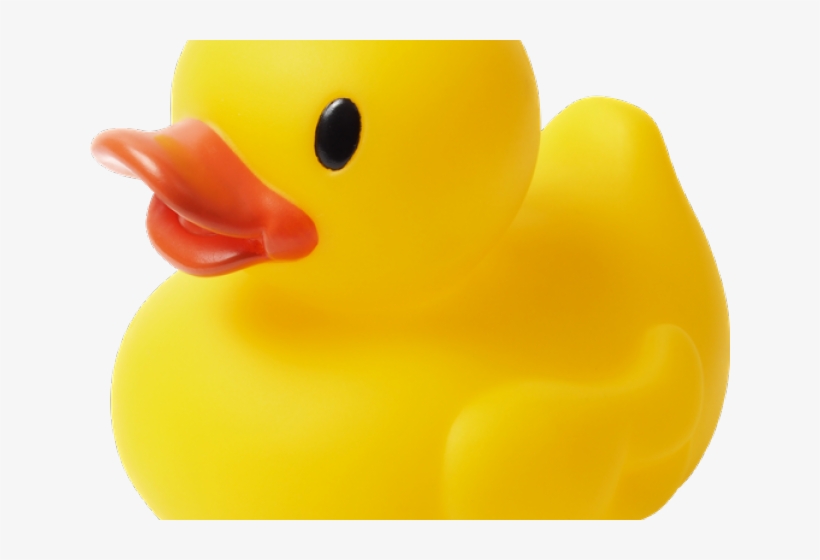Rubber Duckie - Bath Toy, transparent png #9070011