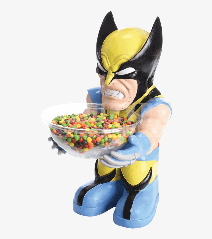 Wolverine Candy Bowl Holder, transparent png #9071074