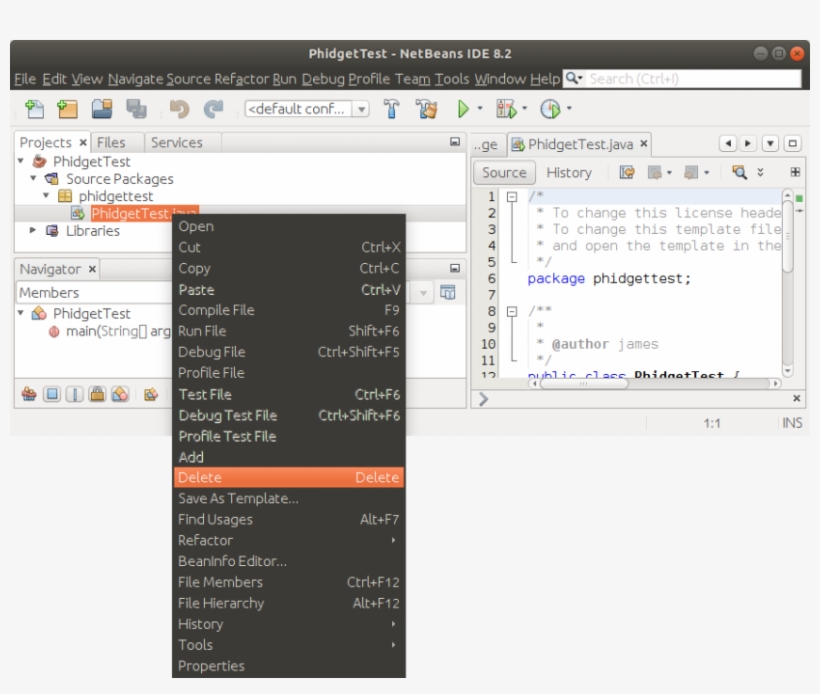 Java Netbeans Linux Delete - Computer Icon - Free Transparent PNG ...