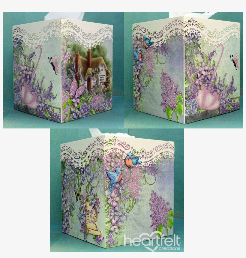 Paint Paper Mache Box White On All Corners And Inside, transparent png #9071786