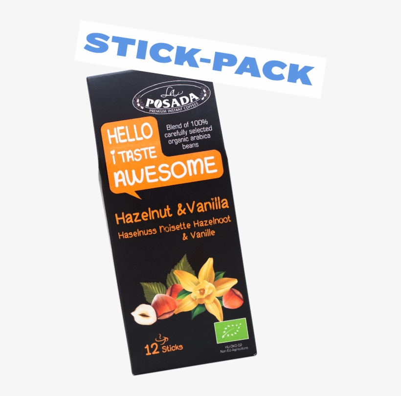 Flavoured Hazelnut Stickpack, transparent png #9071856