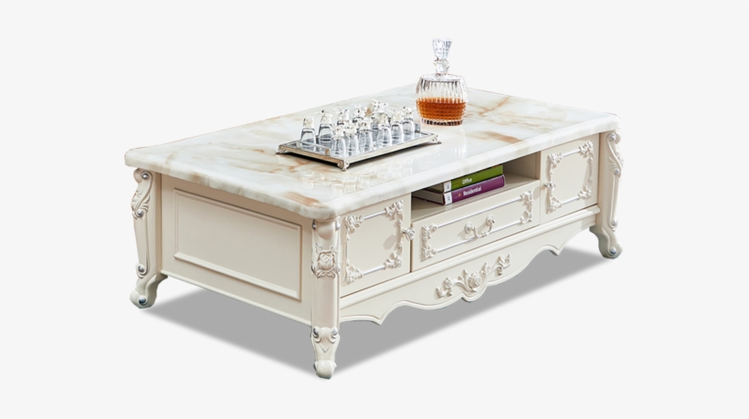 Farah Denton Simple European Coffee Table Tv Cabinet - Coffee Table, transparent png #9072582