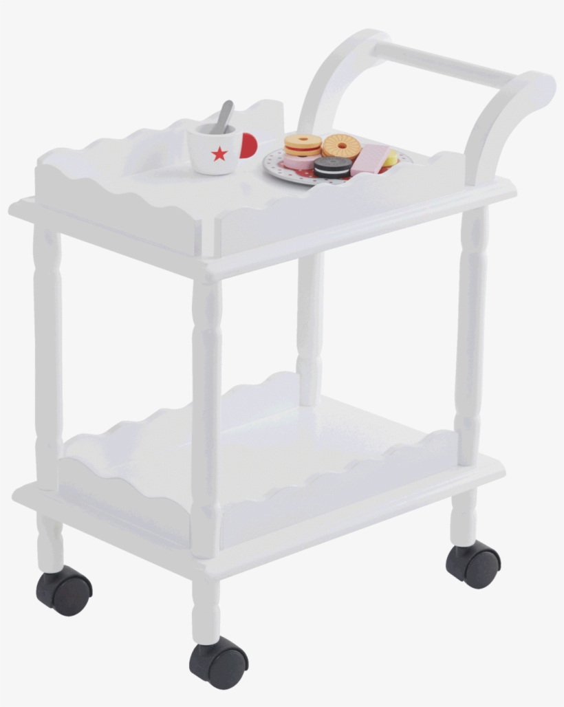 Time For Tea Trolley, White - Table, transparent png #9072642