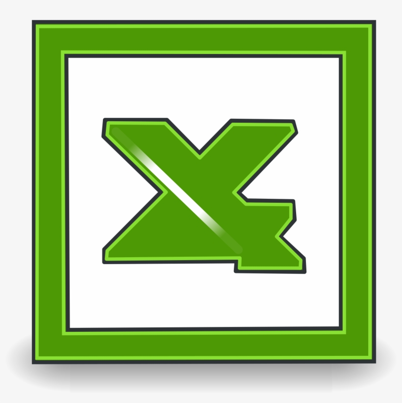 Open - Microsoft Excel, transparent png #9072708