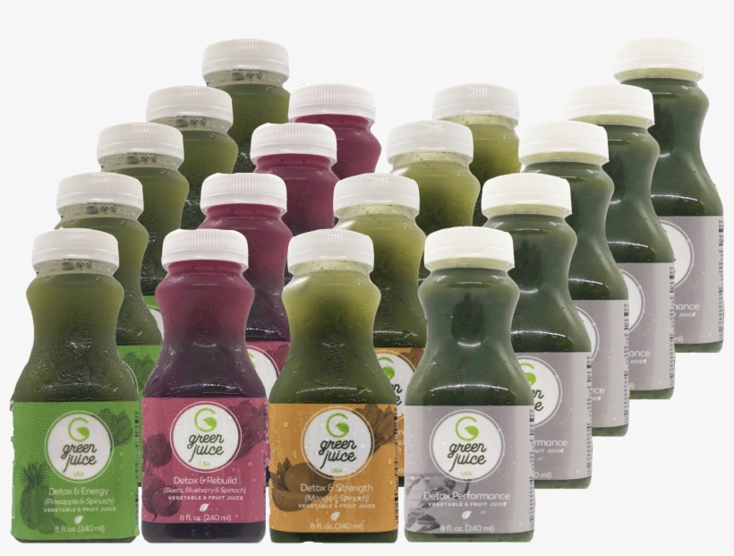 18 Days Detox Kit - Glass Bottle, transparent png #9073141