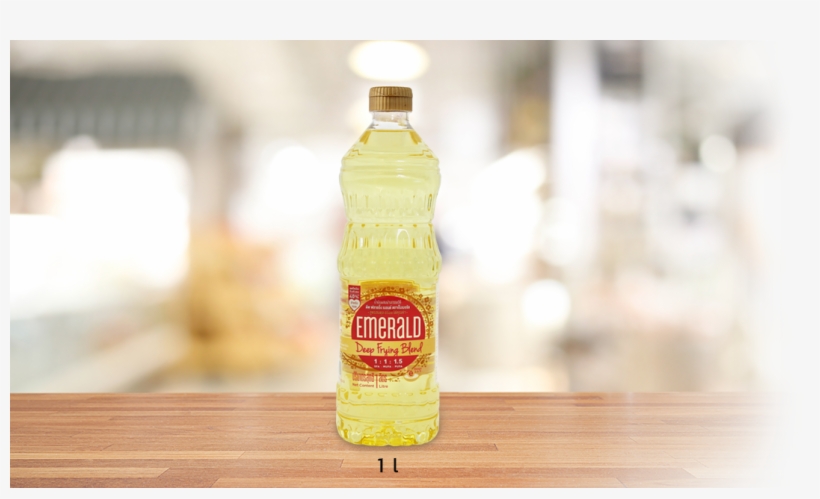 Rbd Palm Olein Blended With Refined Soybean Oil - Glass Bottle, transparent png #9073264