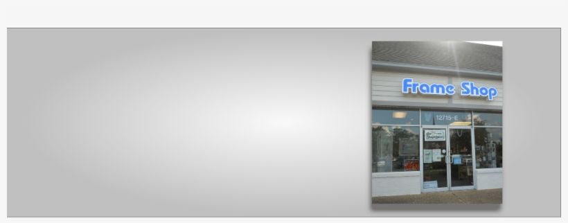 Quality Picture Framing And Fine Art Products And Service - Facade, transparent png #9073298
