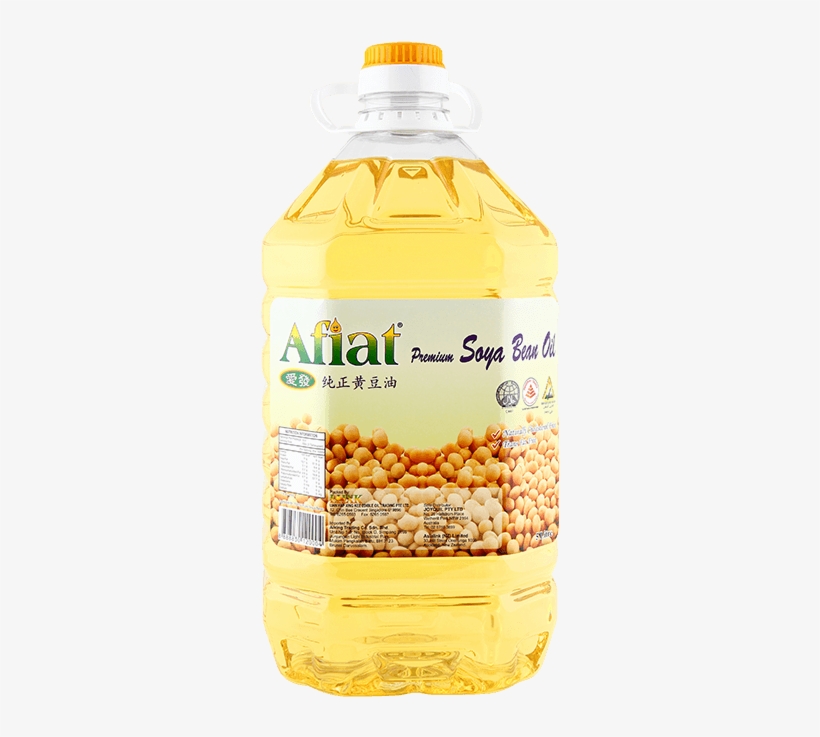 Afiat Premium Soya Bean Oil Lian Hap Xing Kee Edible - Afiat Premium Soya Bean Oil, transparent png #9073406
