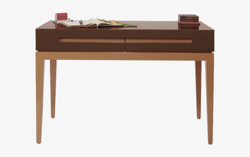 A Desk Table With A Blend Of Traditional Style, Sleek - Sofa Tables, transparent png #9073407
