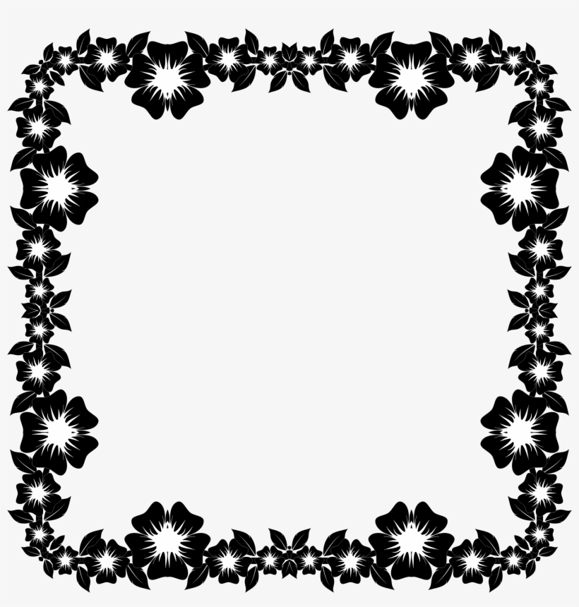 This Free Icons Png Design Of Flower Frame Extrapolated, transparent png #9073741
