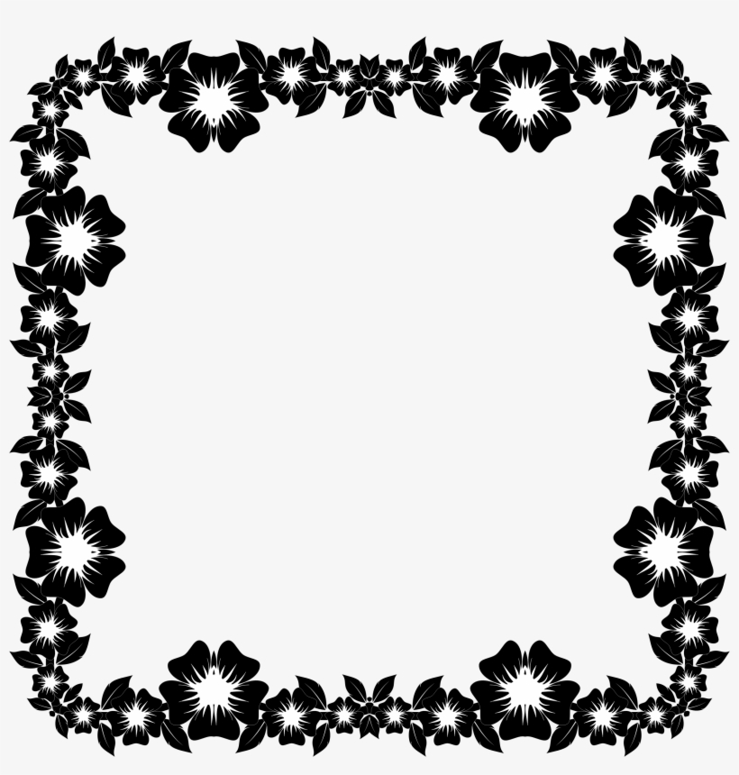 This Free Icons Png Design Of Flower Frame Extrapolated, transparent png #9073741