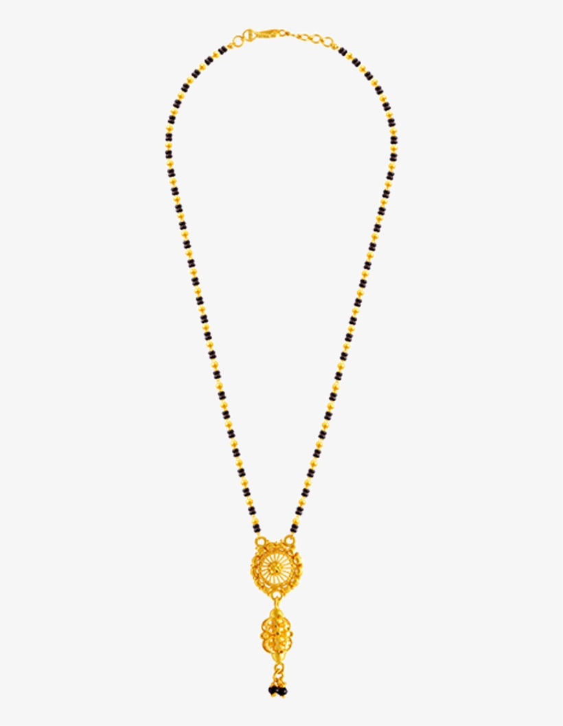22k Yellow Gold Mangalsutra - Pc Chandra Mangalsutra Designs, transparent png #9073823
