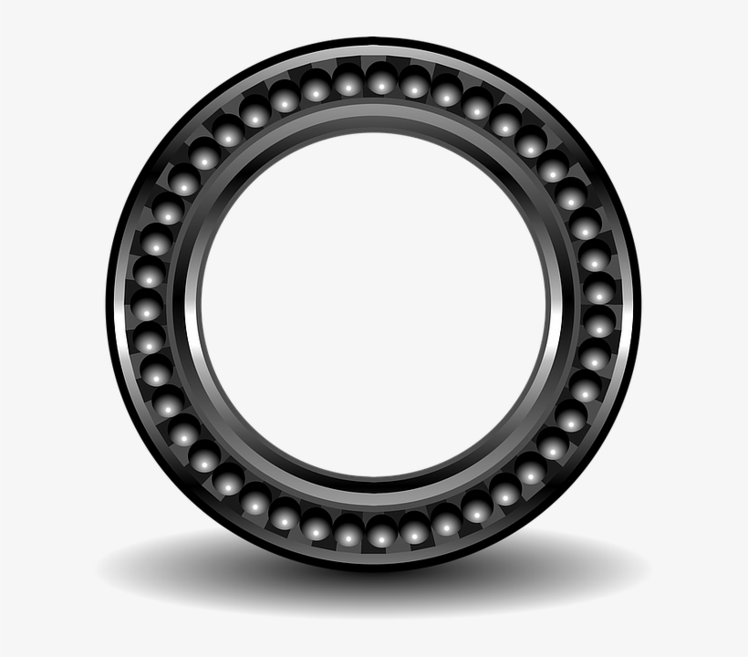 Bearing, Ball Bearing, Metal, Round, Engineering, Wheel - Bearing Clip Art, transparent png #9074018
