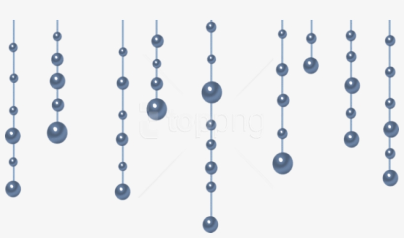 Free Png Download Transparent Blue Hanging Decoration - Clip Art, transparent png #9074100