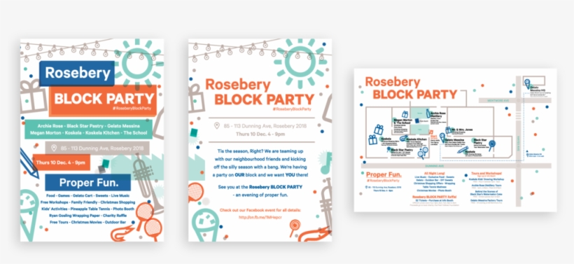 Roseberyblockparty Postcards Ashley Natasha Jones 1 - Web Page, transparent png #9075282