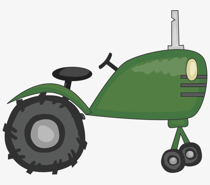 Tractor Png Photo - Tractor Farmer Cartoon Png, transparent png #9076080