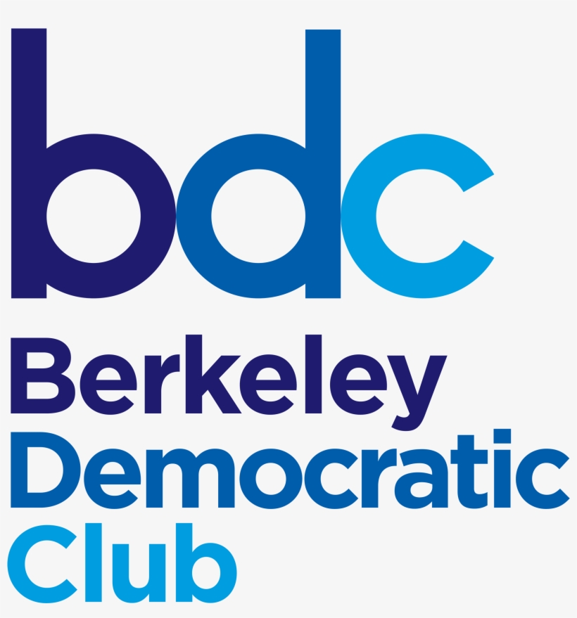 Berkeley Democratic Club Logo Squaresm - Graphic Design, transparent png #9076220