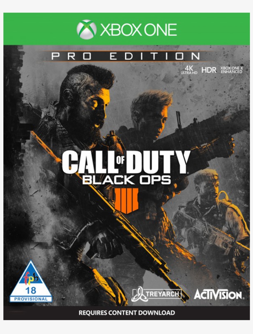 Call Of Duty - Call Of Duty Black Ops 4 Xbox One, transparent png #9076322