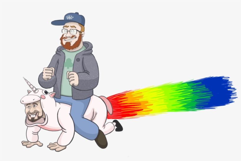 Also Drew This As My End Credit Piece But Unsure If - Cartoon, transparent png #9077352