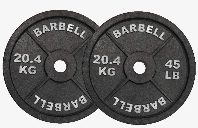 Fake Weights, Fake 45lb, Fake 45 Lb Weights, Plates, - Dumbbell, transparent png #9077982